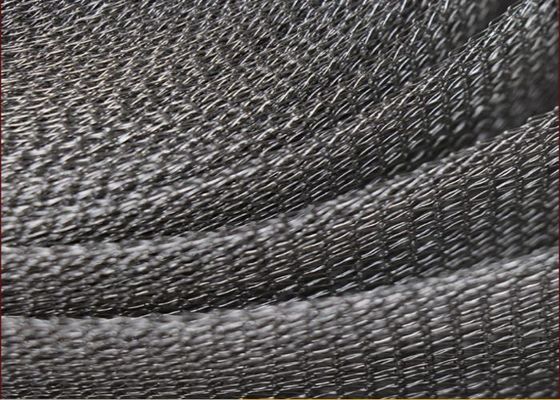 2 ইঞ্চি প্রস্থ ক্লোজ নিট ওয়্যার মেশ মাল্টি ফিলামেন্ট টেকসই সমতল বৃত্তাকার