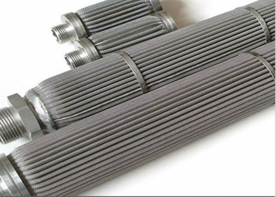 স্টেইনলেস স্টীল Pleated ফিল্টার