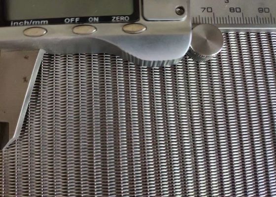 প্লেইন ডাচ ওয়েভ স্টেইনলেস স্টীল ফিল্টার ওয়্যার মেশ কাপড় AISI304 নন রস্টিং