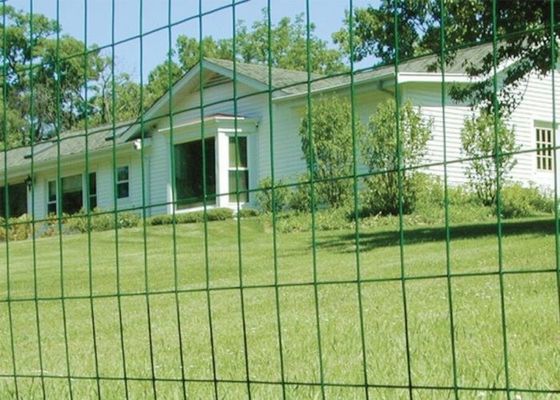 সবুজ প্রলিপ্ত 0.35mm-6mm ওয়্যার মেশ রোল ওয়েল্ডেড ওয়্যার মেশ ফেন্সিং রোলস অ্যান্টি এজিং