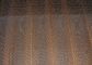 অভ্যন্তরীণ পার্টিশনের জন্য নমনীয় অ্যালুমিনিয়াম বোনা তারের মেশ স্ক্রীন সর্পিল প্যাটার্নস