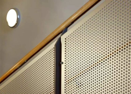 0.5 মিমি থেকে 6 মিমি আলংকারিক ছিদ্রযুক্ত অ্যালুমিনিয়াম শীট পরিবেশগত সুরক্ষা