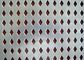 ফিল্টার ডায়মন্ড Punched ছিদ্রযুক্ত ধাতব জাল শীট দৈর্ঘ্য কাস্টমাইজড 0.1mm গর্ত আকার