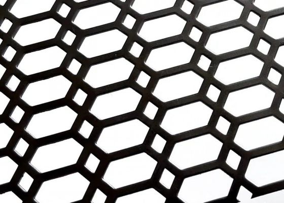 নির্মাণের জন্য সিলভার ডায়মন্ড পারফরেটেড জাল শীট