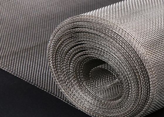 স্টেইনলেস স্টীল জাল স্ক্রিন রোলস 0.02-50.8mm Aperture SS 316 Twill Weave for Industrial Applications