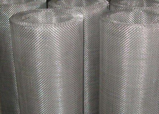 স্টেইনলেস স্টীল জাল স্ক্রিন রোলস 0.02-50.8mm Aperture SS 316 Twill Weave for Industrial Applications