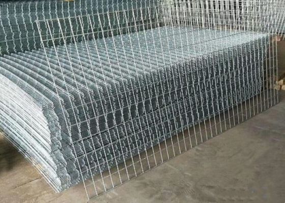 শক্তিশালীকরণের জন্য ইউনিফর্ম মেশ সাইজ সহ 4&#39; X 8&#39; গ্যালভানাইজড ওয়েল্ডেড ওয়্যার মেশ