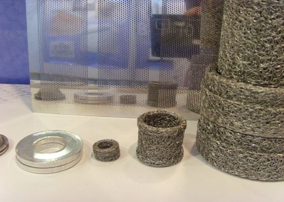 ফিল্টারিংয়ের জন্য টেকসই স্টেইনলেস স্টীল বোনা একক স্ট্র্যান্ড ওয়্যার জাল টিউব