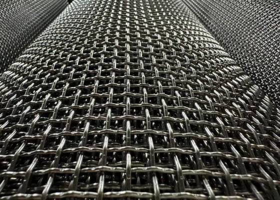 খনন কাজের জন্য উচ্চ ম্যাঙ্গানিজ ইস্পাত অ্যান্টি-ব্লকিং ভাইব্রেটিং স্ক্রিন জাল