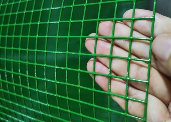 ক্ষয় প্রতিরোধী পিভিসি লেপা ঝালাই তারের জাল 0.5mm-6.0mm তারের ব্যাসার্ধ সঙ্গে