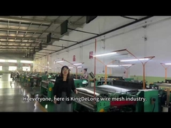 ঘর্ষণ প্রতিরোধের স্কয়ার হোল উচ্চ কার্বন ইস্পাত বোনা তারের জাল পর্দা