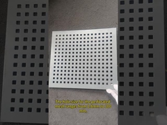 কাস্টম অ্যাপ্লিকেশনের জন্য প্রিমিয়াম অ্যানোডাইজড ছিদ্রযুক্ত মেটাল শীট প্যানেল