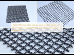 Highly Effective Used Woven Wire Mesh Screens for Environmental Management with Precise Filtration and Separation (পরিষ্কার ফিল্টারেশন এবং বিচ্ছেদ সহ পরিবেশগত ব্যবস্থাপনার জন্য অত্যন্ত কার্যকর ব্যবহৃত বোনা তারের জাল পর্দা)