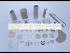 কাস্টমাইজড ফিল্টারিং সমাধানের জন্য টেকনিক বোনা ফিল্টার স্ক্রিন জাল